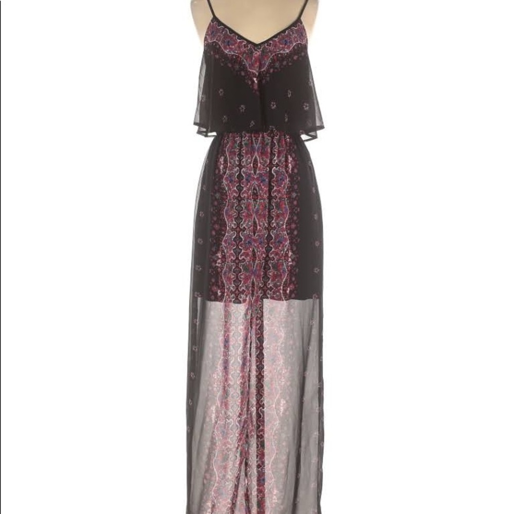 Casual Patterned Maxi Dress